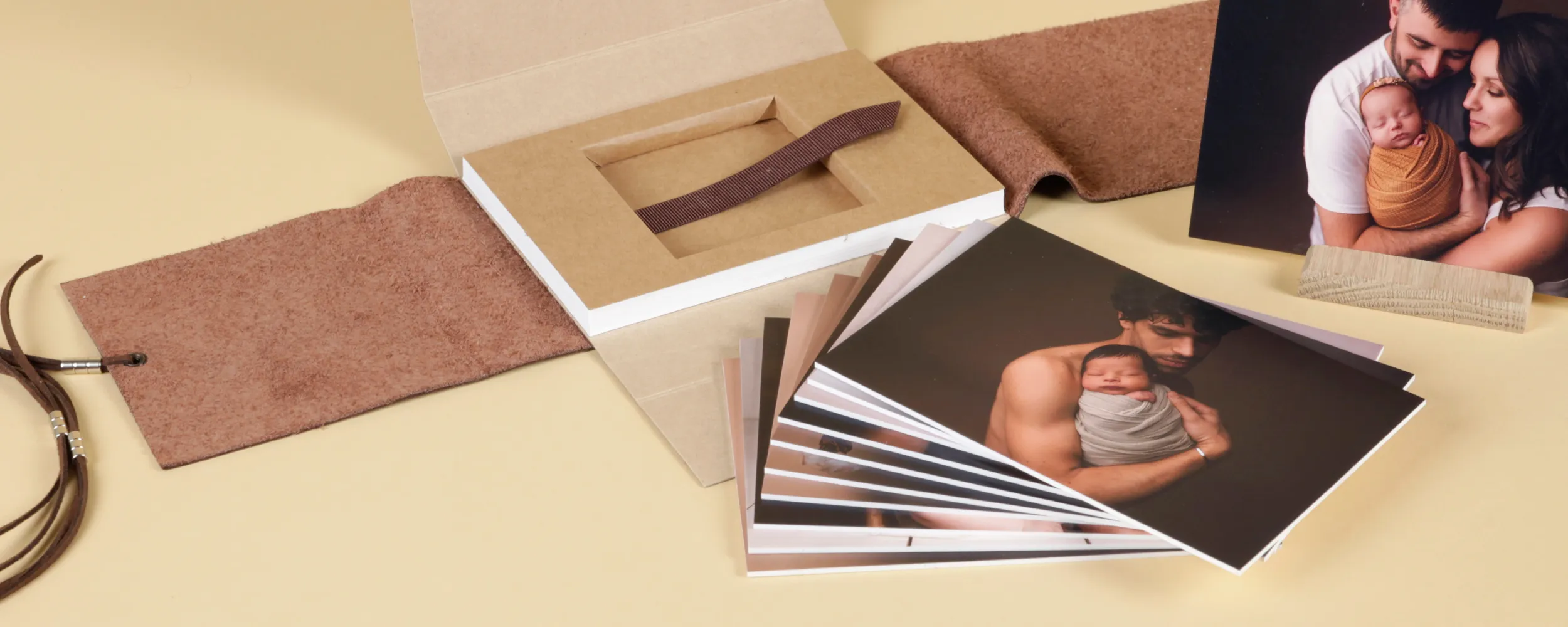 Estuche de Fotos con cartulina gruesa