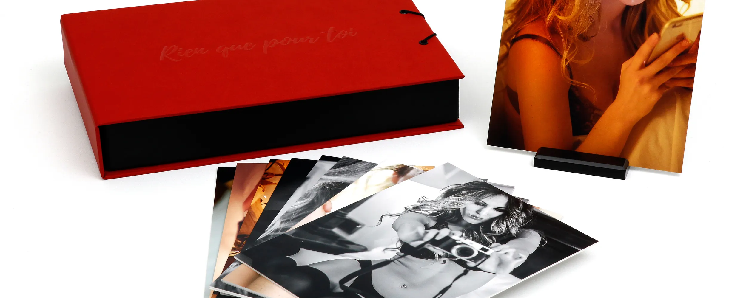Caja Cartón Boudoir Foto 15x20cm