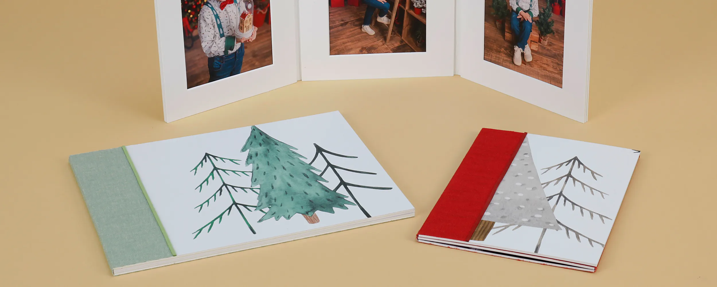 Christmas Dittici, trittici e quadrittici Passe-Partout Albero