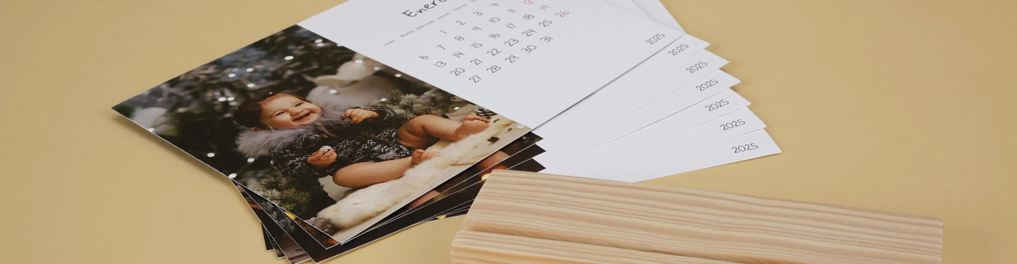 Calendari de sobre taula 12 mesos
