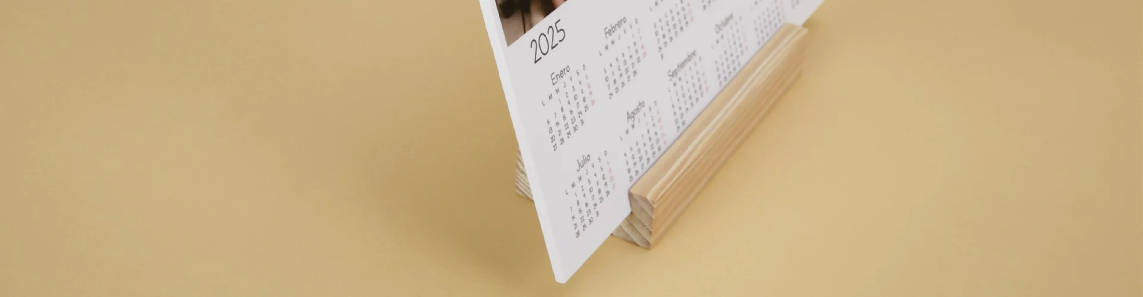 Calendários de mesa Forex impresso num lado