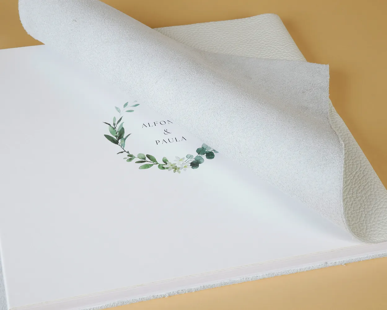 Álbum Barcelona<br>Funda de piel