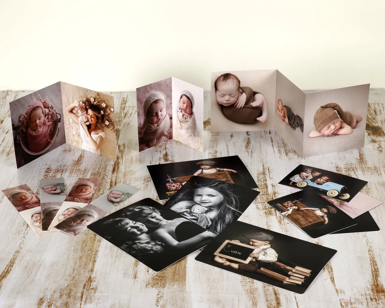 Contra colados y tarjetones fotográficos