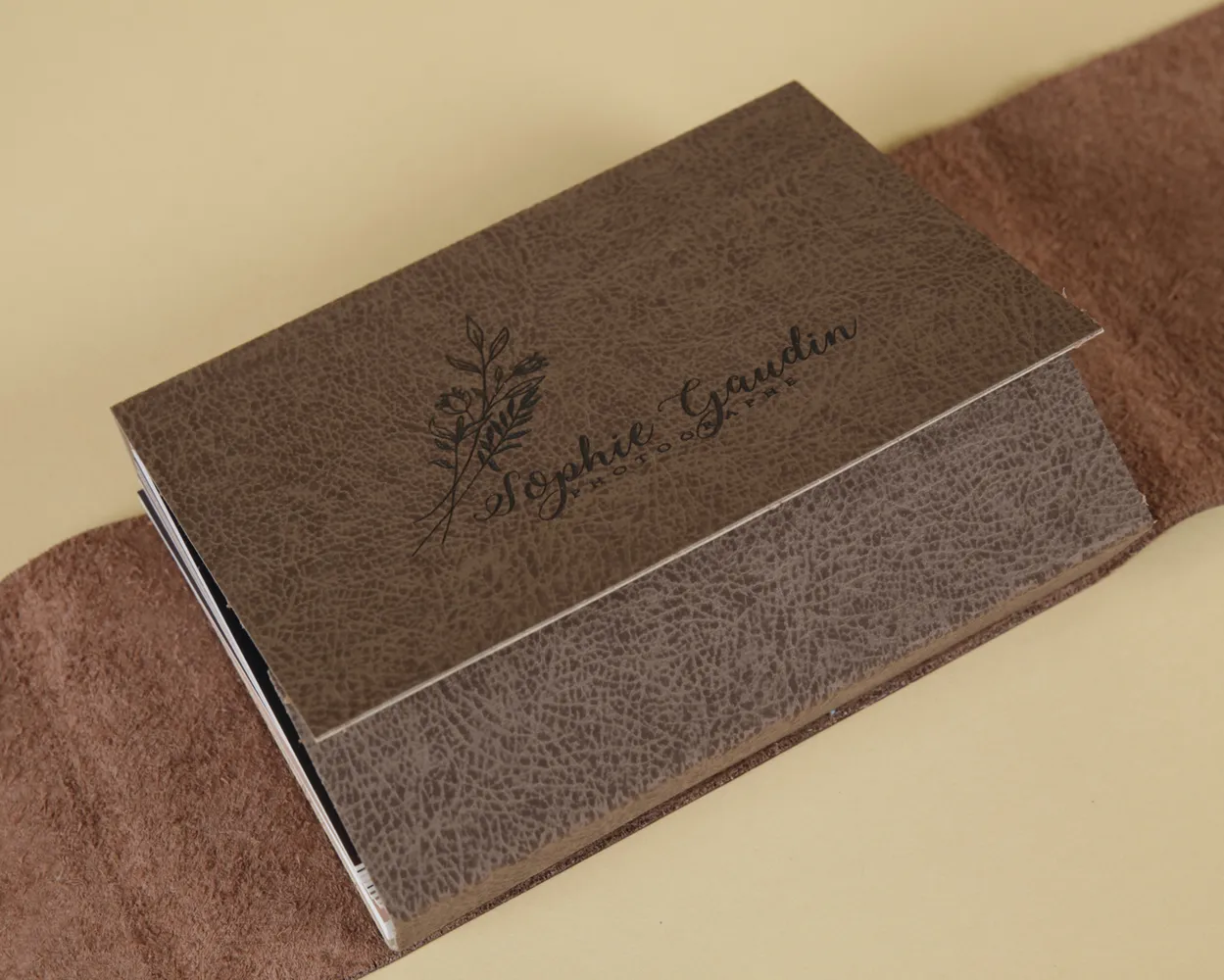 Estuche de Fotos con cartulina gruesa