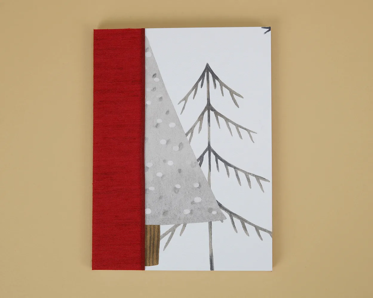 Christmas Acordeón Foto Árbol