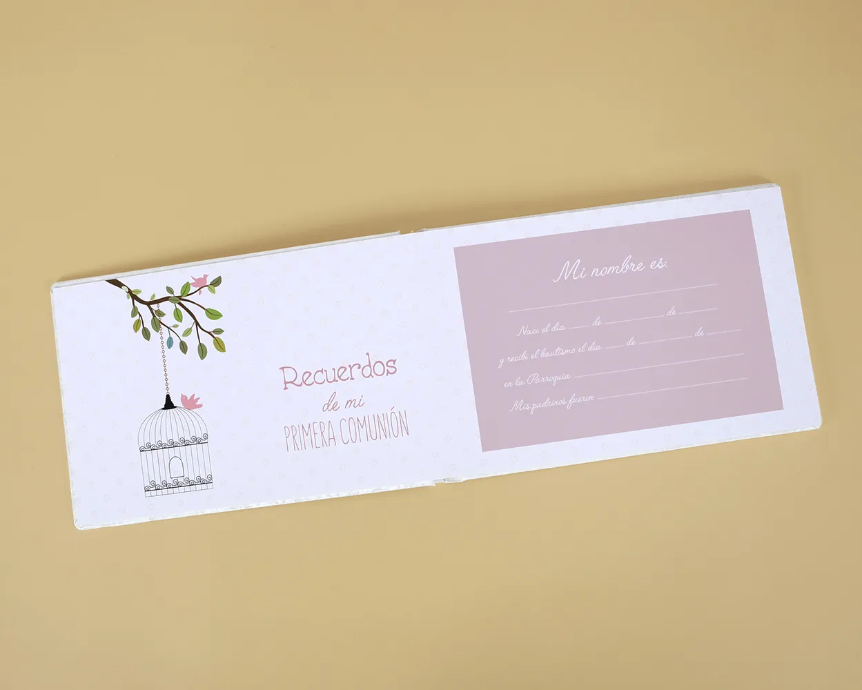 Libro de firmas Comunión