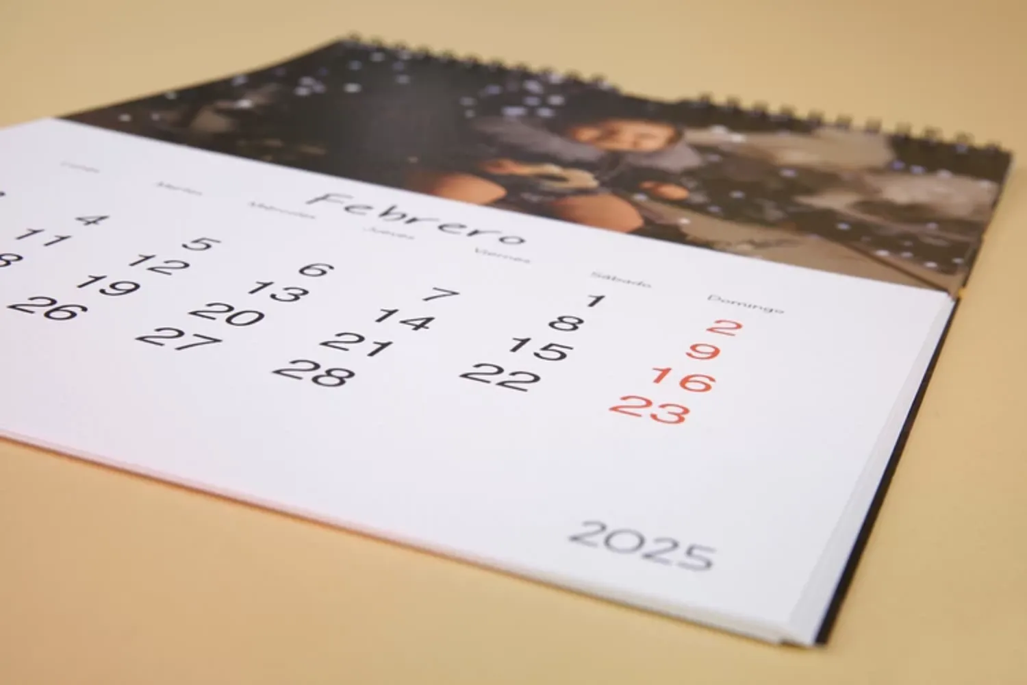 Calendario de pared